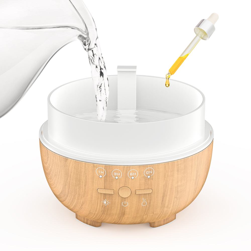 BlitzWolf BW-FUN3 Wi-Fi Essential Oil Diffuser Ultrasonic Aromatherapy Humidifier APP Control Home Control 7 Colorful Light