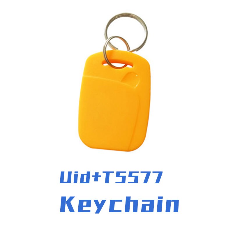 50 Pcs Rfid Smart Nfc Chip Card Uid 5577 Dual Frequentie Sleutelhanger 125 Khz EM4305 13.56 Mhz Kan Kopiëren Wissen de Toegang Kaart Herhaaldelijk