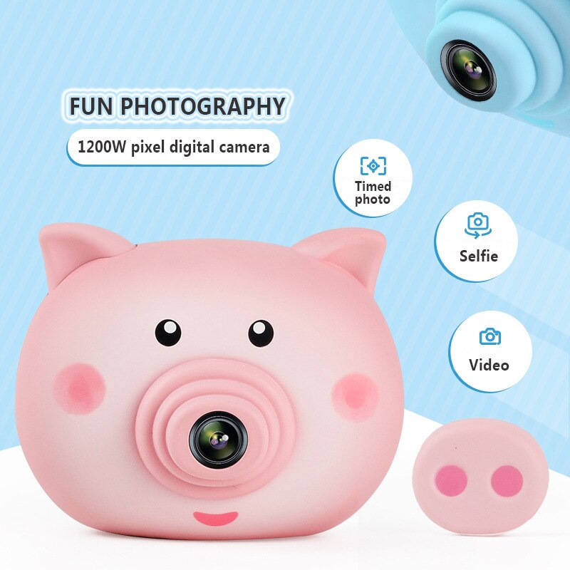 Kinderen Kids Camera Educatief Speelgoed Voor Baby Mini Cartoon Digitale Camera 2 Inch Scherm Projectie Video Recorder