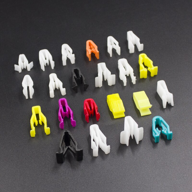 Universal Auto Plastic Fastener Clip For All Cars Dashboard DVD CD Console Panel Trim Metal Rivet
