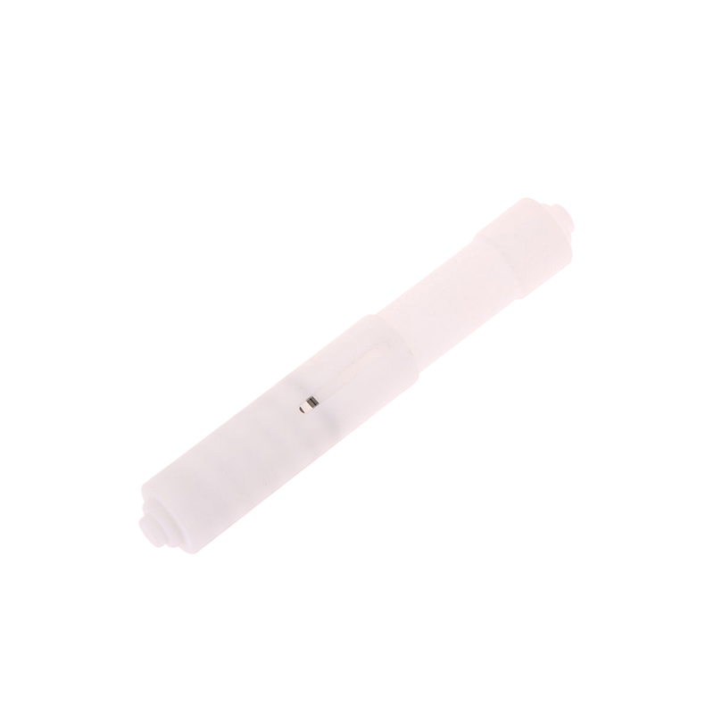 Telescopic Tissue Roll Toilet Paper Stick Plastic Towel Holder Roller Retractable Spring Rod: Burgundy