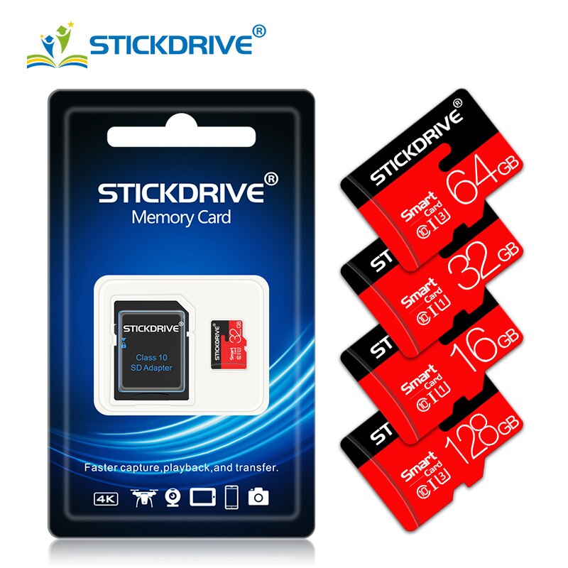 Tarjeta de memoria Micro sd de , 16GB, 32GB, Clase 10, 64GB, 128GB