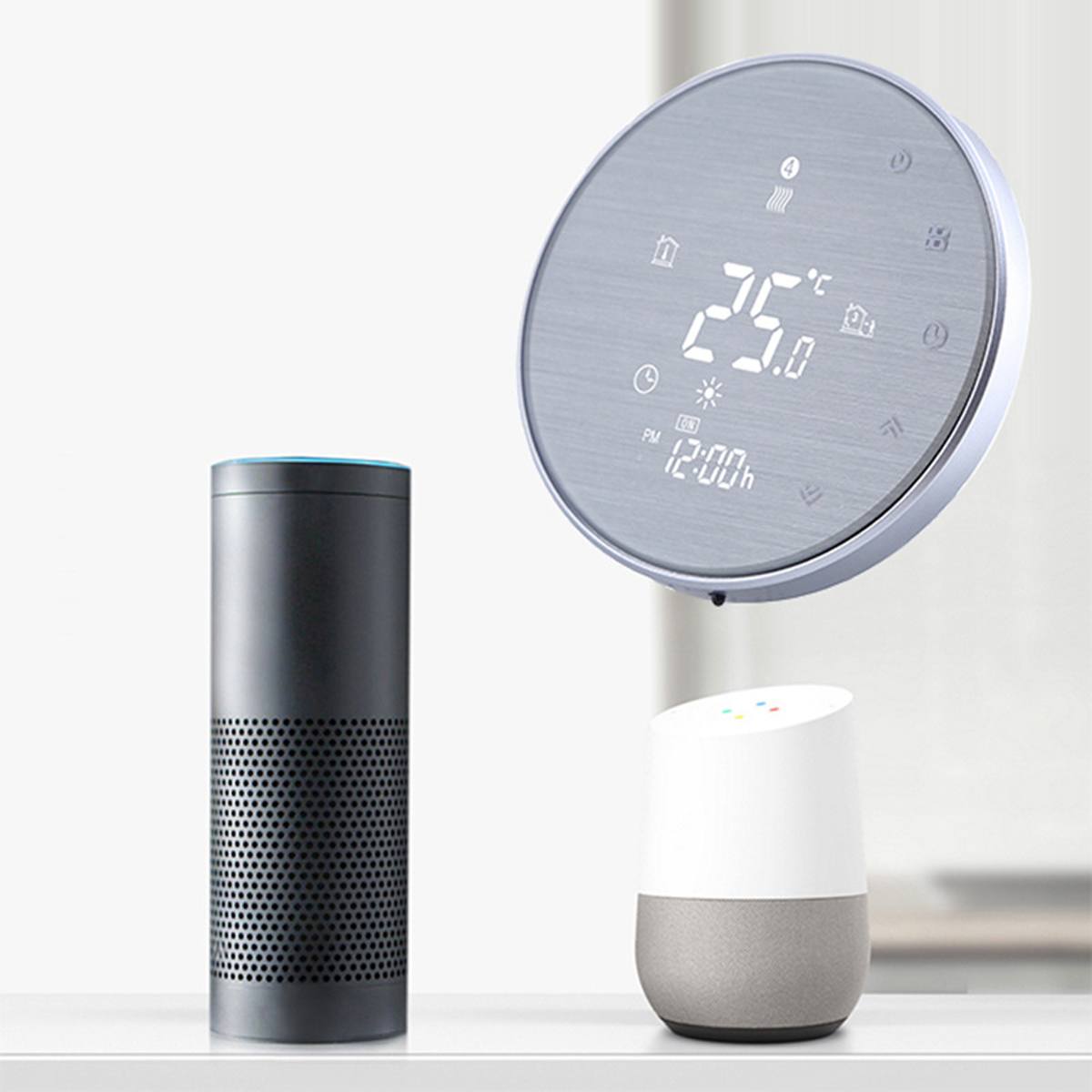 Temperaturregulator til el gulvvarme vand/gas kedel med lcd skærm wifi smart termostat med tuya app styring