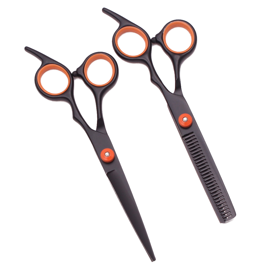 Professionele Kappers Schaar Japan Roestvrij Haar Schaar Zwart Haar Knippen Schaar Kapper Dunner Schaar Salon C1001