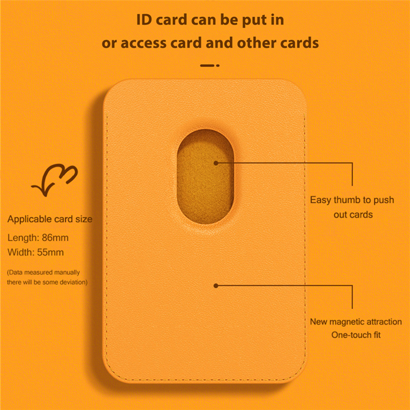 Leren Portemonnee Hoesje voor iPhone 15-19 Pro Max met MagSafe Kaarthouder