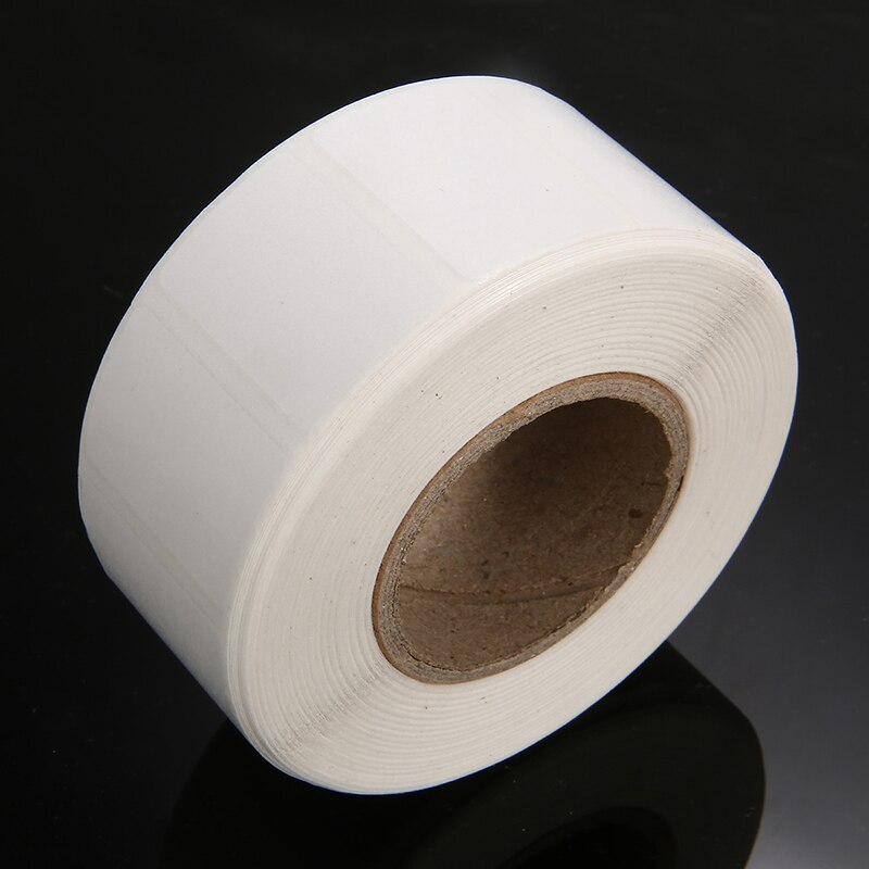 1 Roll 1100pcs Blank White Thermal Labels Rolls Stationery Sticker Paper Self Adhensive School Supplies 30*20mm