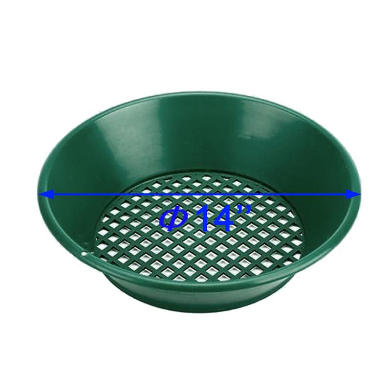 Plastic Gold Pan Basin Nugget Mining Dredging Prospecting For Sand Gold Mining Manual Wash Gold Panning Equipment