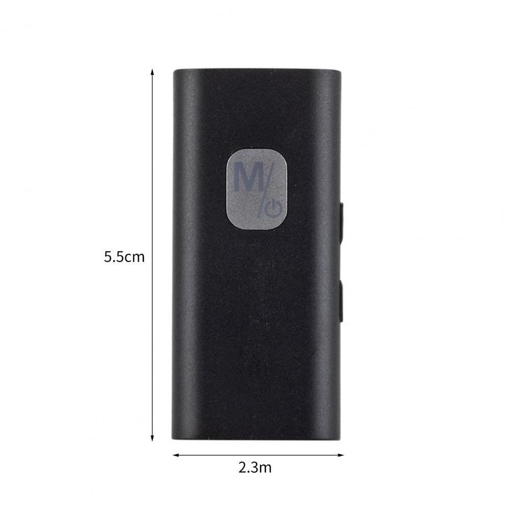 SR11 Bt Ontvanger Bluetooth-Compatibele Ontvanger Draagbare Draadloze Ontvanger Dual Link 3.5Mm Geen Vertraging Audio Adapter Voor Auto