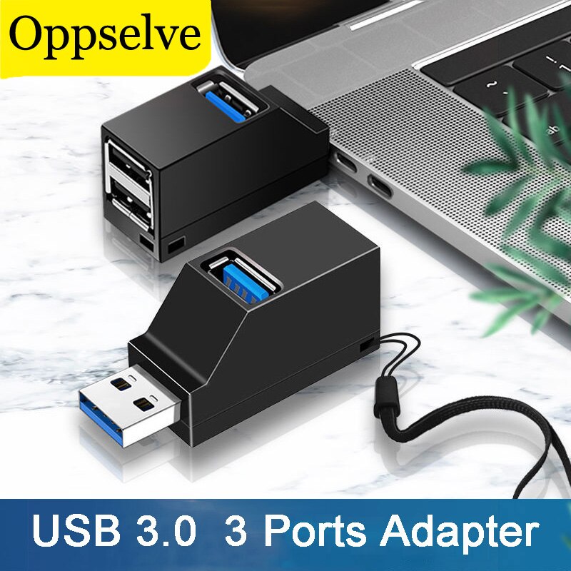 Multi-port USB 3,0 3 Port Universal USB Adapter High Speed U Disk Reader HUB Extender OTG Box für iPhone Xiaomi Samsung Computer