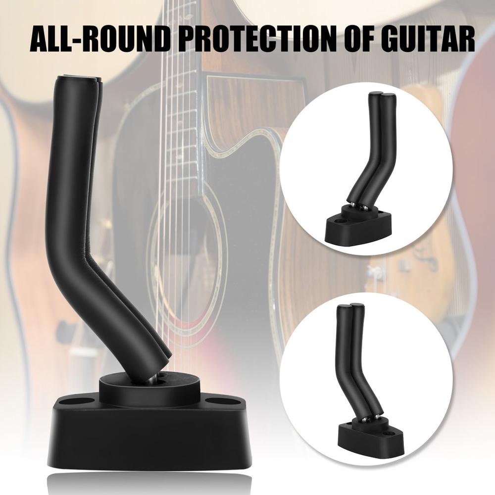 Soporte de pared gancho para colgar guitarra eléctrica acústica guitarras ukelele cuerda accesorios de instrumento antideslizante soporte Super carga