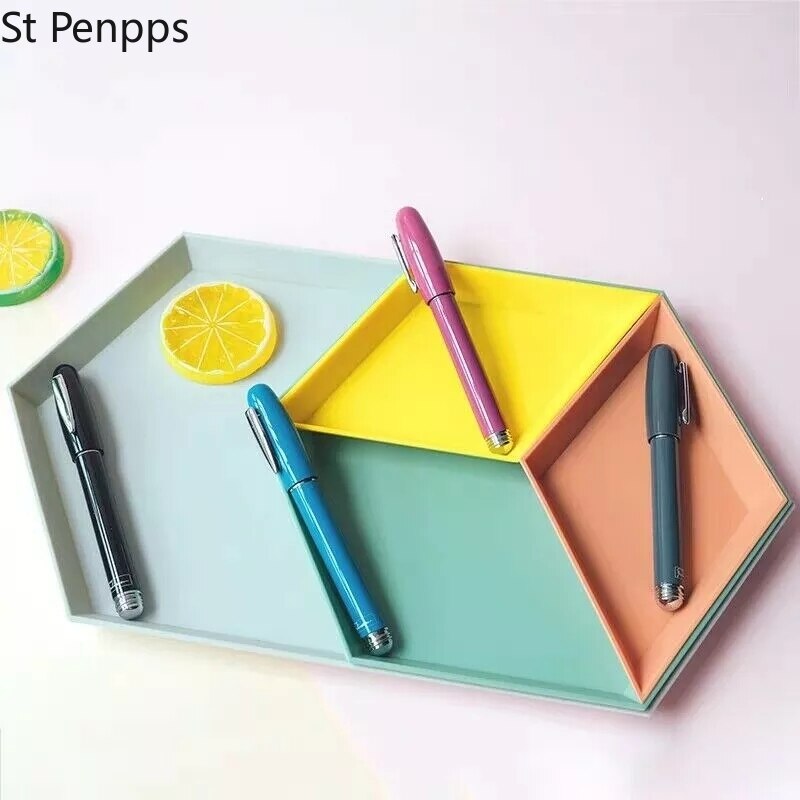 Pocket Fuliwen Fountain Pen Travel Pocket Ink Pen Screw Cap Fine Nib Stationery Office school supplies Writing Pens