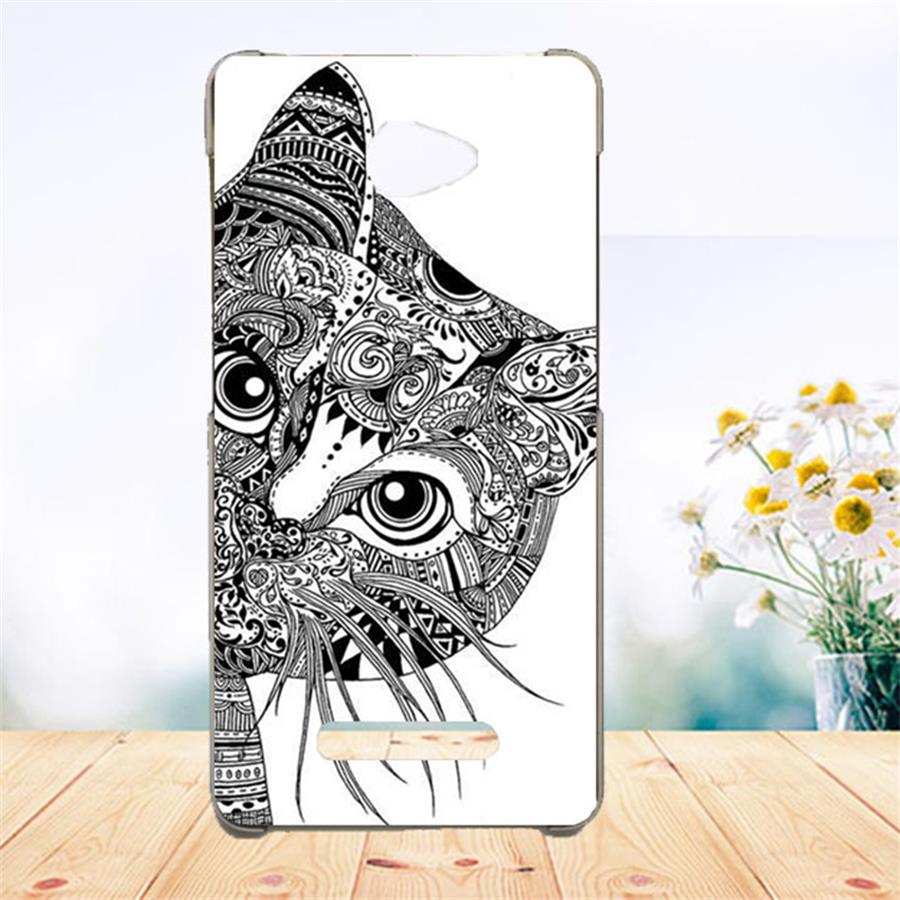 Funda de teléfono suave Tpu para DEXP BL250 Fundas de silicona pintada Lobo Rosa Eiffel Fundas transparente para DEXP BL250 cubierta trasera: B007