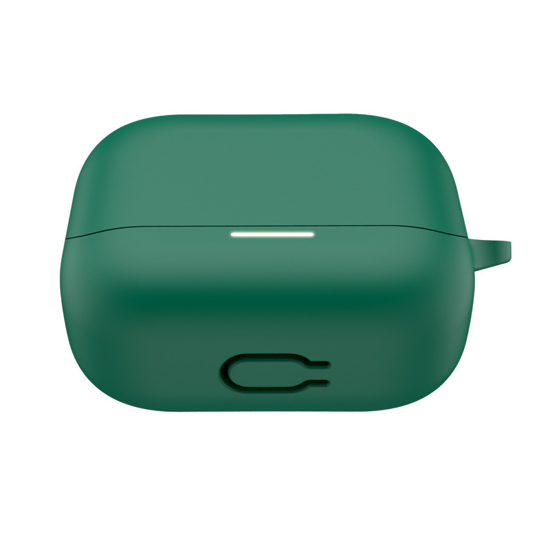 Voor Soundcore K20i hoofdtelefoonhoes siliconen hoes val- en stofdicht hoofdtelefoonhoesje: green