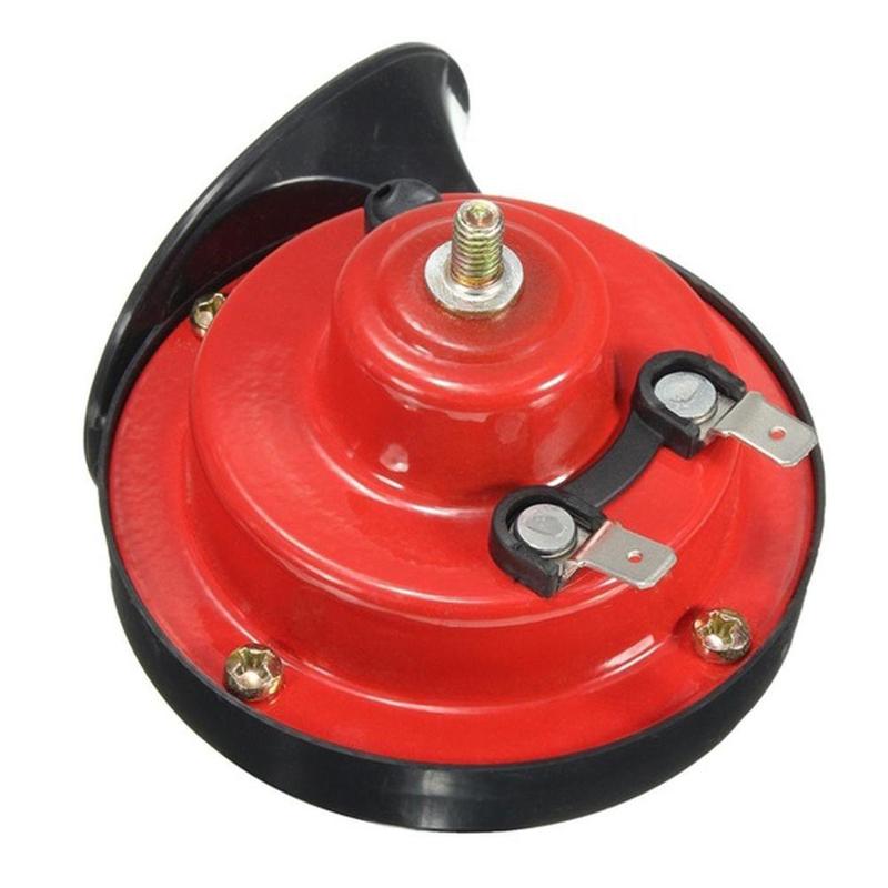 Universal- Motorrad Elektrische Horn Bausatz 12V 150DB Wasserdichte Runde Laut Horn Lautsprecher für Rolle Moped Schmutz Fahrrad ATV