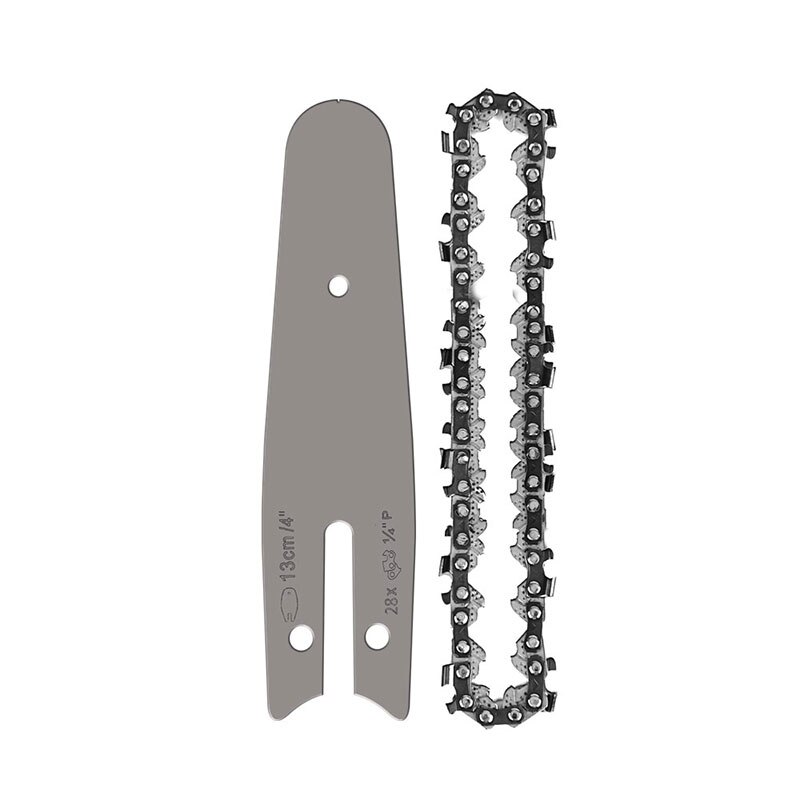 4/6 Inch Chain Guide Electric Chainsaw Chains and Guide Used for Logging and Pruning Chainsaw Parts: 4-Inch Guides-Chain