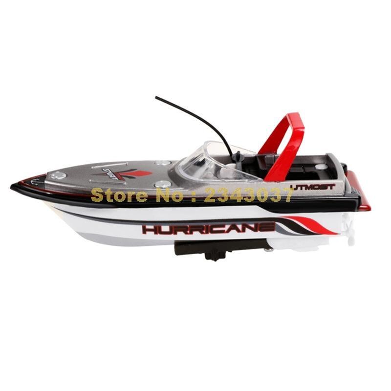 Motoscafo Rc Boat Radio Remote Control Boats Super Speedboat Dual Lancha Hurricane With Light Toy