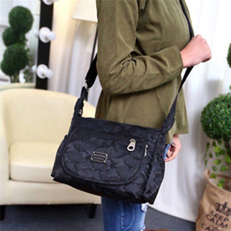 bolso mujer bolsos imitacion marcas de lujo bolsos de mujer bolsos mujer lujo Bolso de hombro de para mujer, a la de nailon bandolera, resistente al agua, de gran capacidad