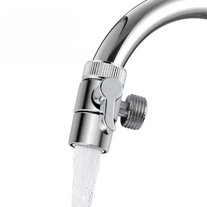 Universele Kraan Adapter Splitter Omschakelklep Waterkraan Connector voor Aanrecht Douche Badkamer Wc Accessoires