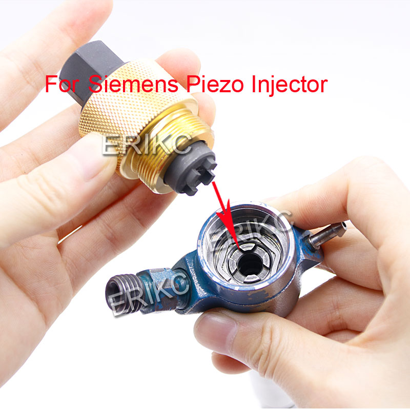 ERIKC Injector Sprayer Nozzle V0600P142 for Siemens Toyota DW10TD 5WS40000 5WS40000Z 9652173780 9652173680 9636819380 198087: valve nut tool