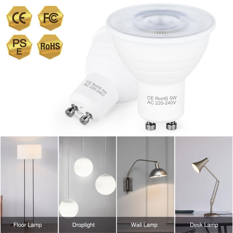 LED Light 5W/7W Lamp Cup 2835 SMD Energy-saving Bulb GU10 MR16 LED Lamp Spotlight Aluminum Lamp Cup