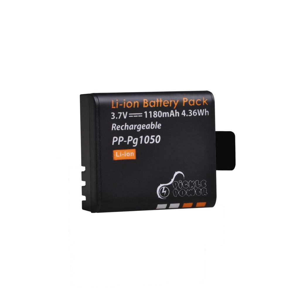 4 Uds 1180mAh PG1050 batería y cargador USB con LCD para SJCAM SJ4000 M10 SJ5000 SJ5000X para EKEN H9 H9R H8R H8 GIT PG900: 1 Battery