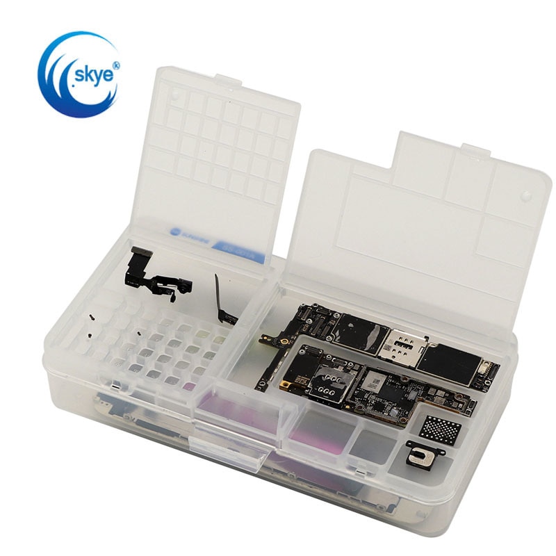 Scatola di immagazzinaggio multifunzionale di riparazione del telefono cellulare di SS-001A di affidfe per le parti e il bordo degli accessori di riparazione del telefono cellulare