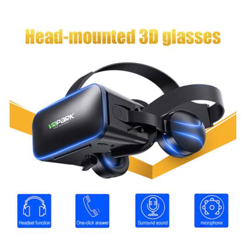 ZK40 J20 J30 Vr Bril Alle-In-Een Machine Head-Mounted 3D Bril Voor Smartphones Virtual Reality met Headset