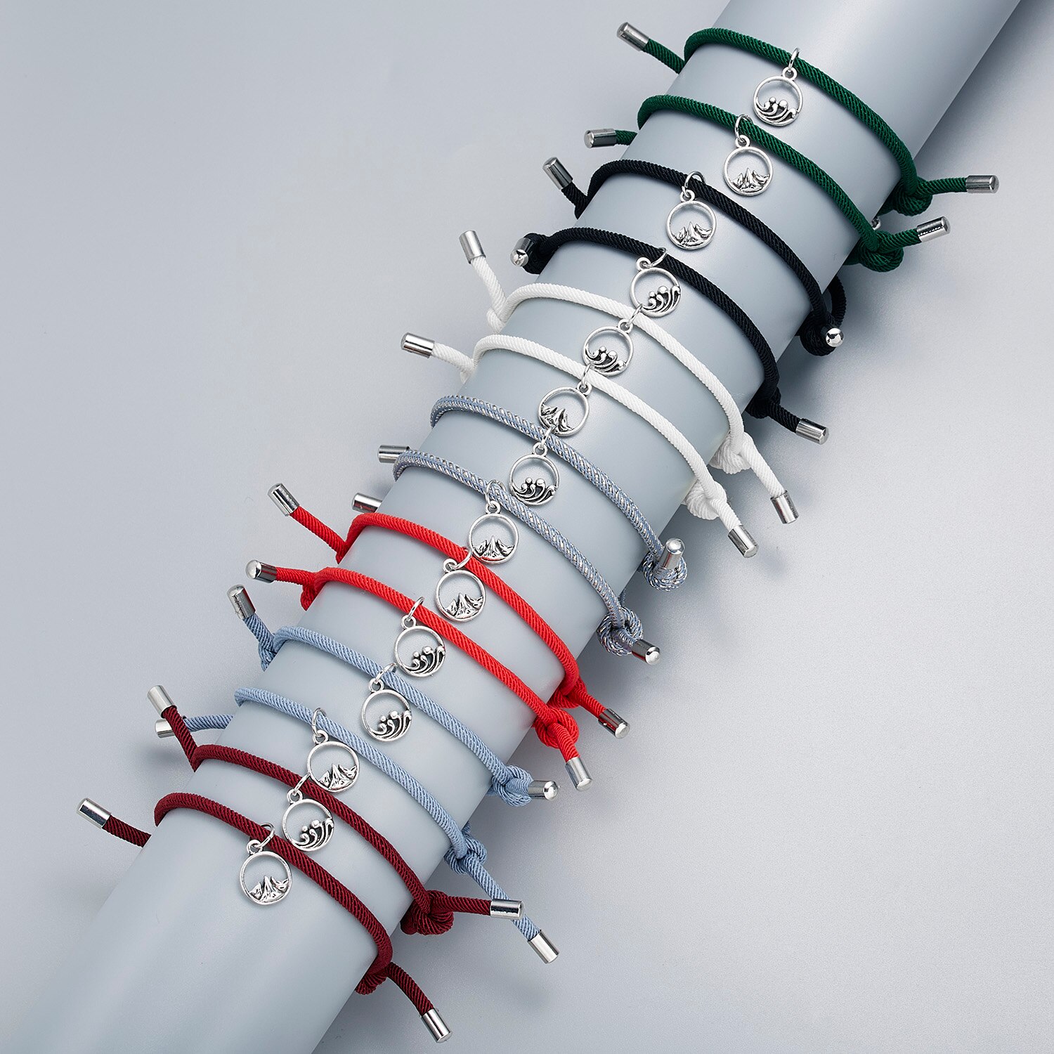 Aantrekkelijke Handgemaakte Armband Vrouwen Mannen Paar Charm Vrouwelijke Mannelijke Magneet Bal Gekoppeld Vriendschap Sieraden