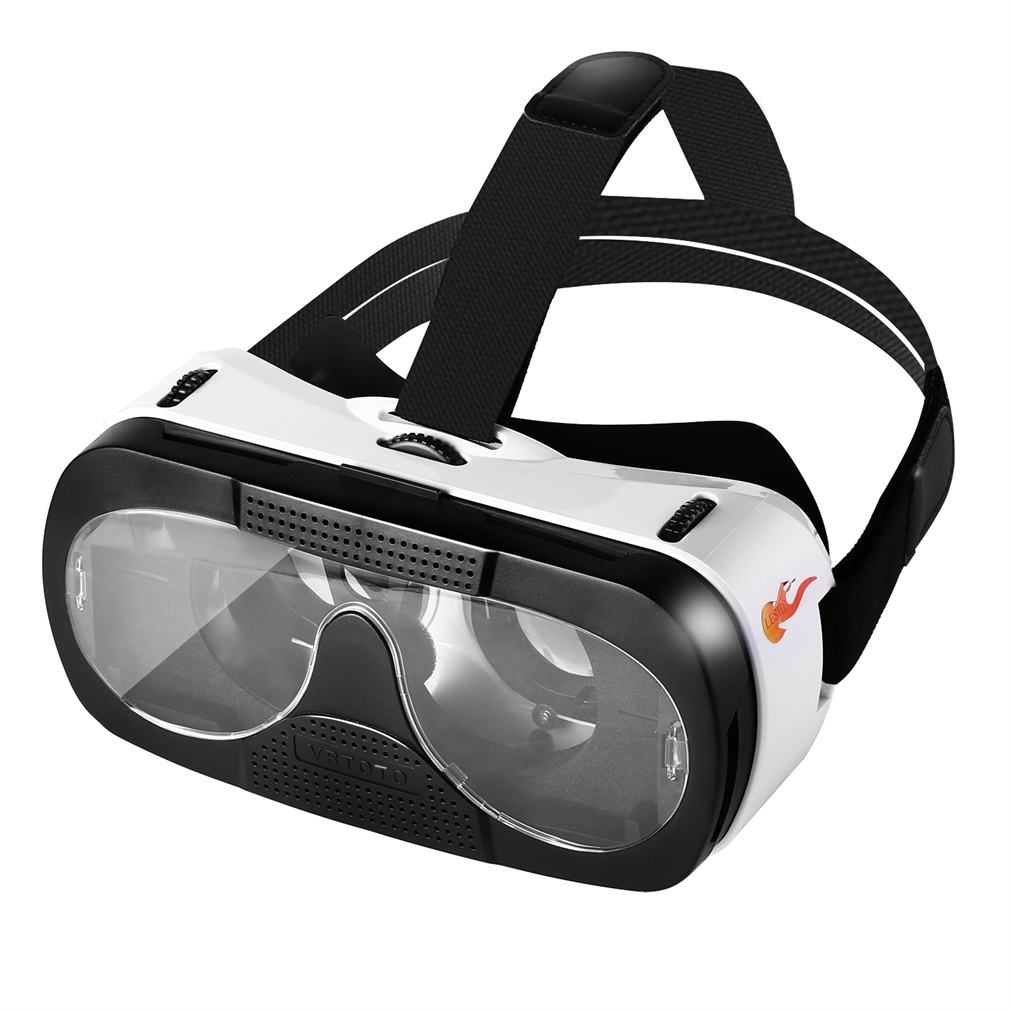 Blu-stråle glass linse 3d vr briller virtuell virkelighet headset film søle anti-ultrafiolett anti-svimmelhet bedre termisk