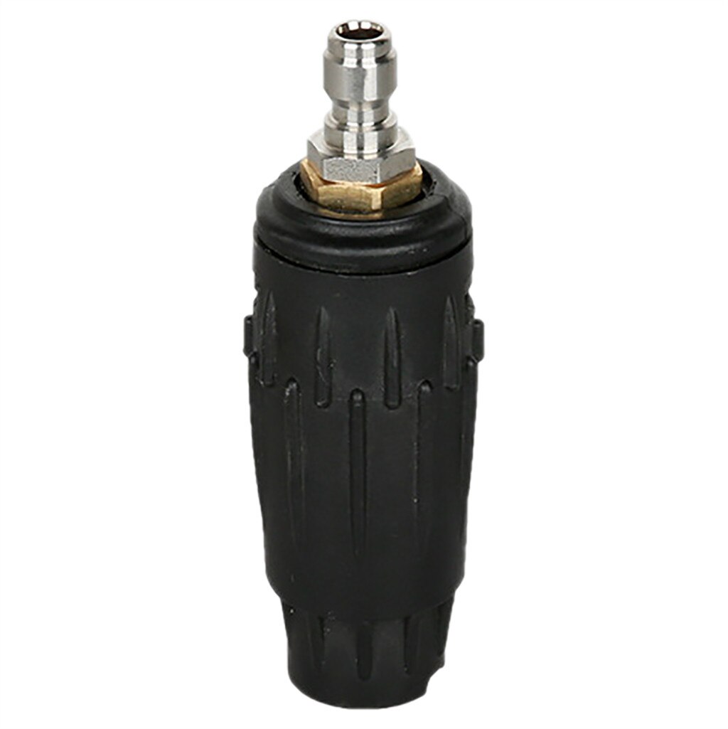 Pressure Washer Rotating Turbo Spray Nozzle 3000 Psi 1/4'' Quick Connect Plug Cleaning tool accessories