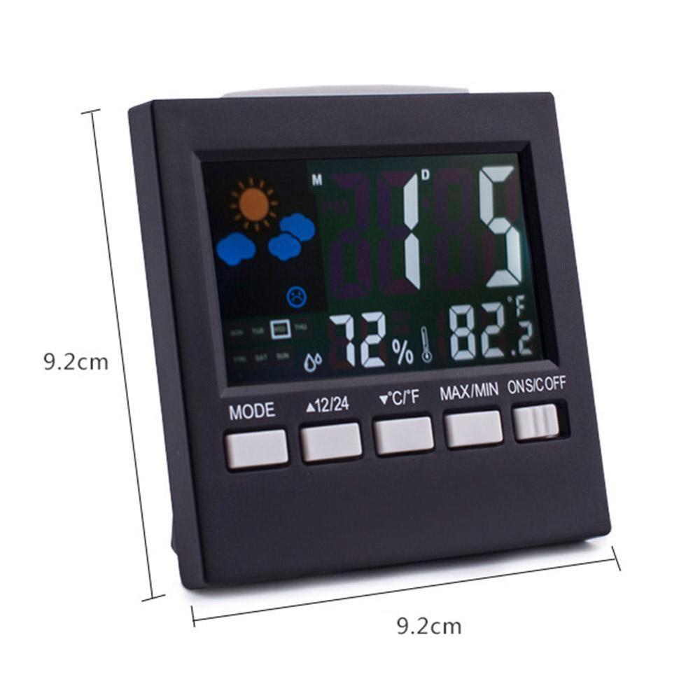 Digital Indoor Thermometer Hygrometer For Home Electronic Instrument Humidity operated Measuring Temperature Meter battery U9W3