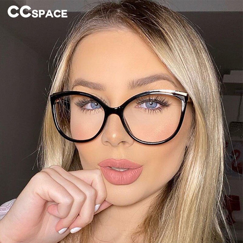 48052 plástico titanio Retro gafas de ojo de gato marcos ultraligeros hombres mujeres gafas ópticas de de ordenador