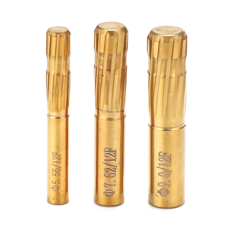 12 spår flöjter brännare 5.56-9cm tryck rifling knapp kammar fräs fräser precision dubbla lager blad verktygsmaskin