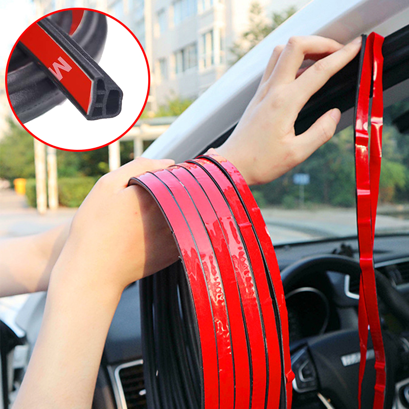 Anti-Collision Auto Deurafdichting Geluidsisolatie Auto Deur Afdichtstrip Rubber Tochtstrip Edge Trim Geluidsisolatie Автотовары