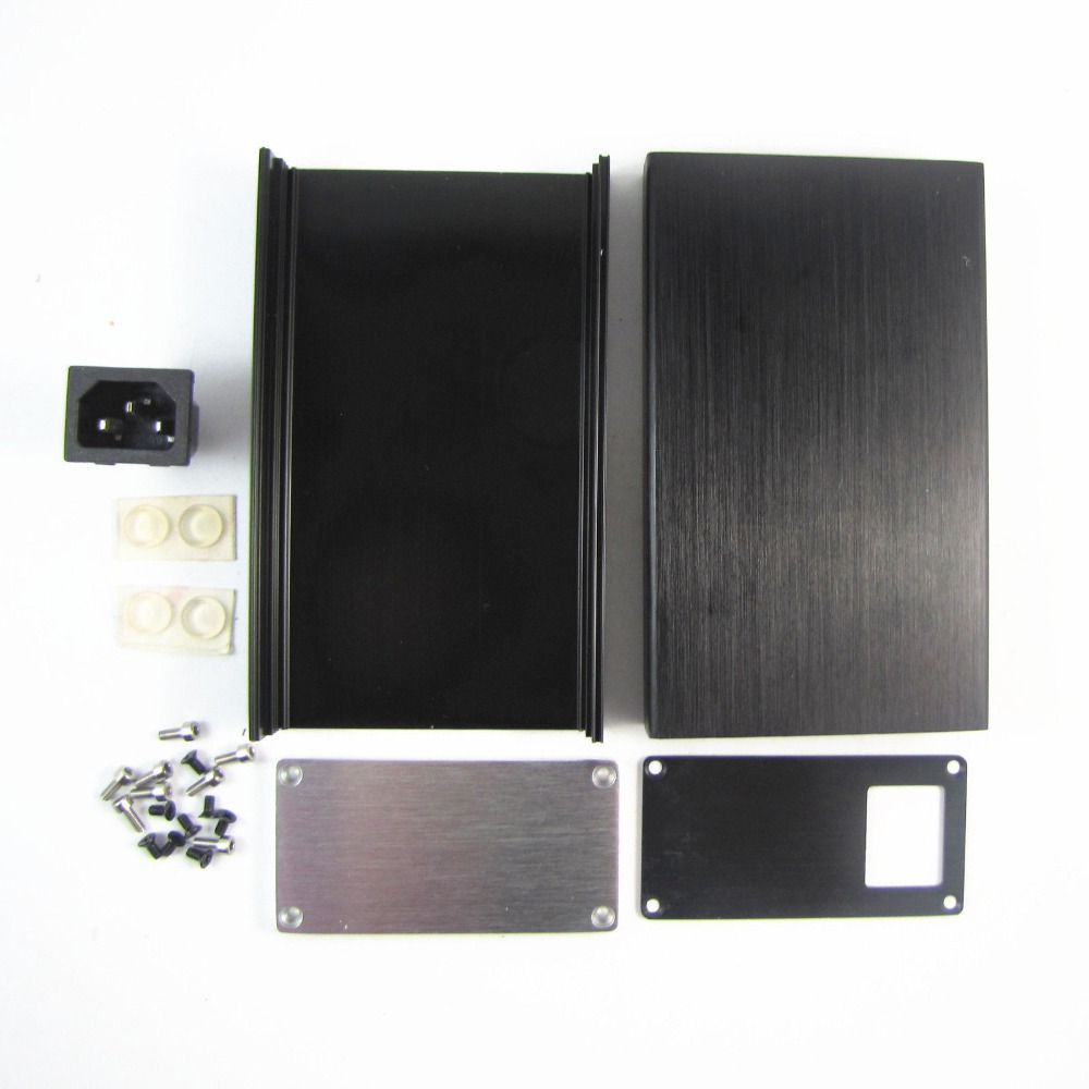 Full Aluminum Enclosure Mini AMP Case Preamp Box PSU Chassis 158*92*47mm