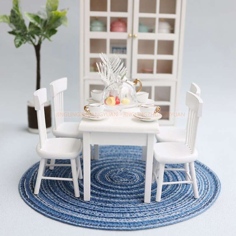 Tkane ręcznie tureckie dywaniki domek dla lalek mini mata dywanowa miniaturowy wystrój wykładziny podłogowe dla skali 1:12 DIY domek dla lalek zestaw akcesoriów