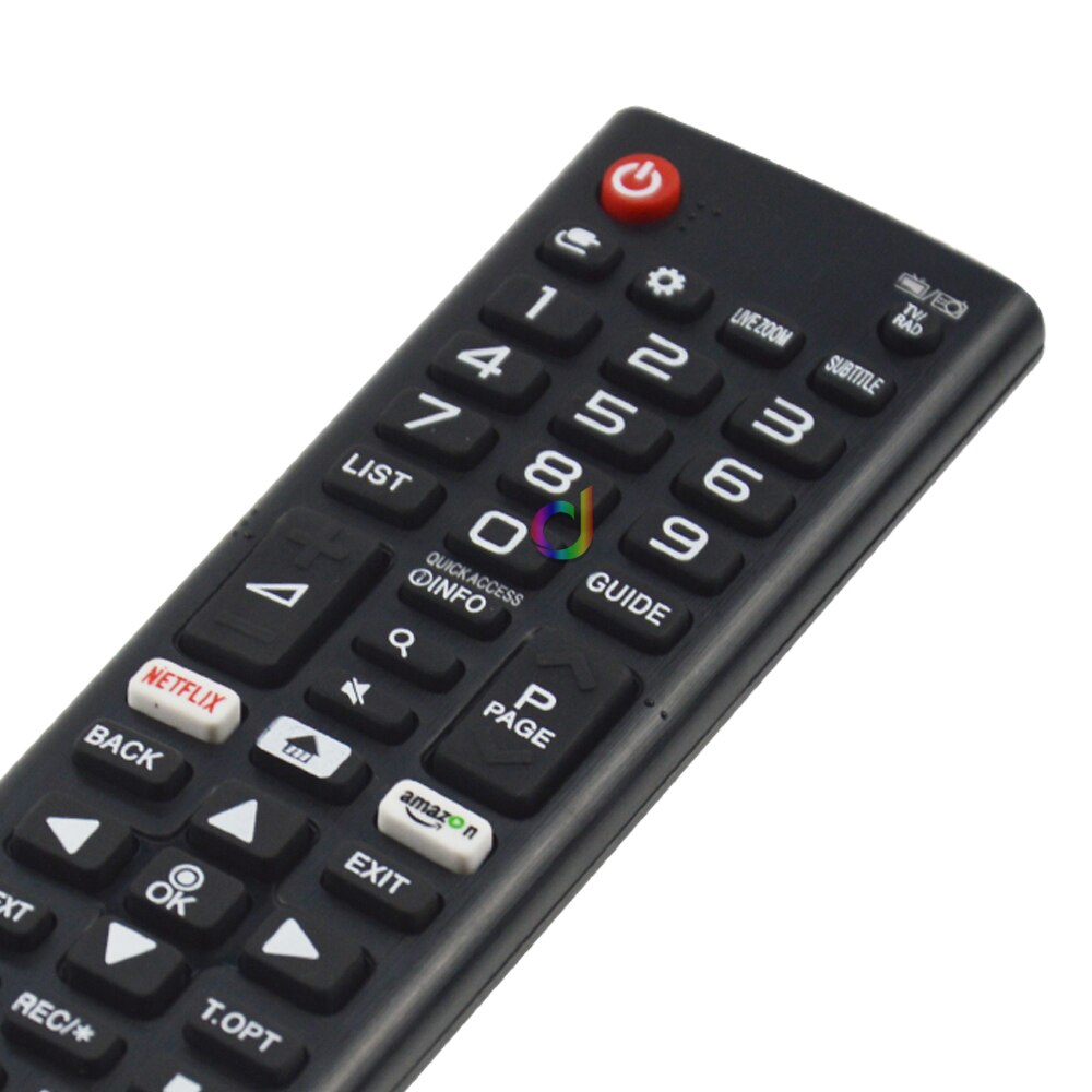 Fjernbetjening akb 75375608 til de fleste lg smart  tv 32 lk 6100 32 lk 6200 43 lk 5900 43 lk 6100 42 uk 6200 49 uk 6200 55 uk 6200 43 uk 6300