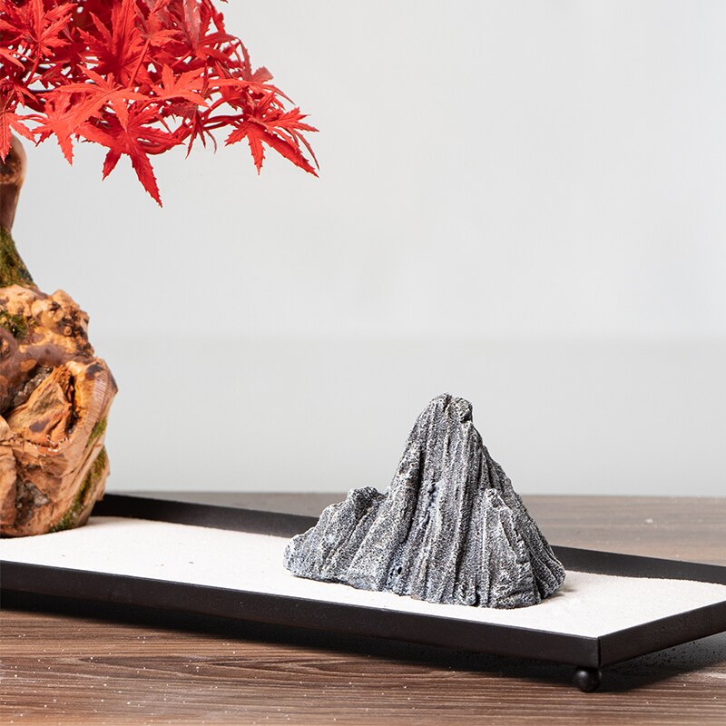 Micro landscape simulation rockery stone fish tank material accessories rockery bonsai basin small furnishings home gardening