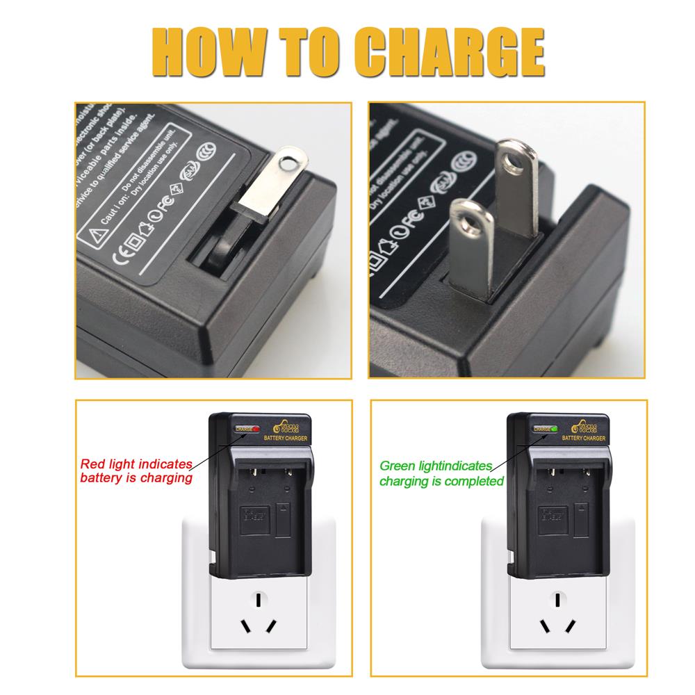3 Pcs EN-EL5 EN EL5 ENEL5 Battery and Wall Charger for Nikon Camera Coolpix P80 P90 P100 P500 P510 P520 camera accessories
