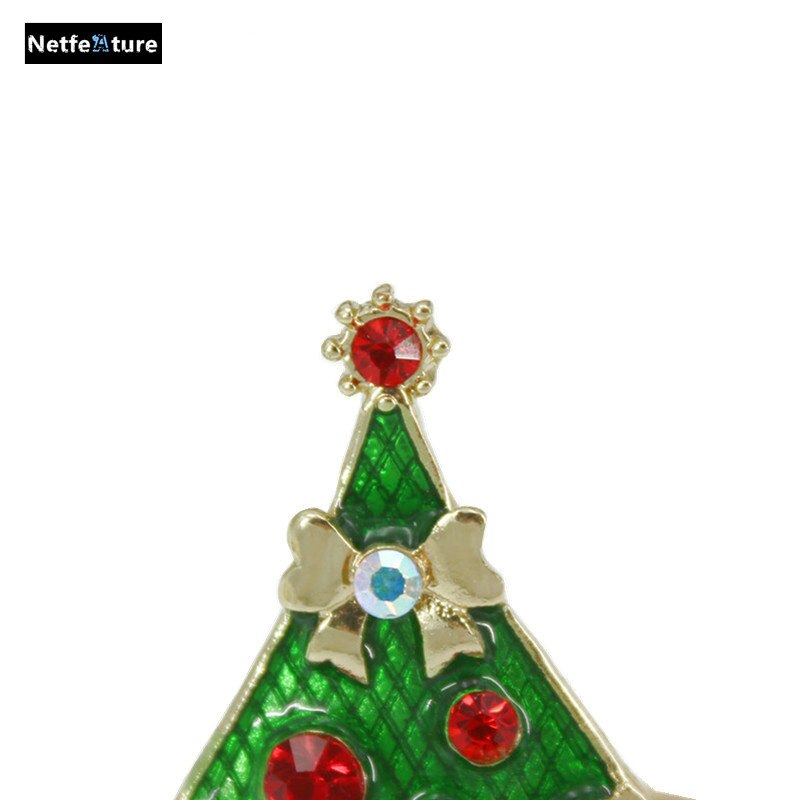 Groene Kerstboom Servetringen Gouden/Zilveren Metalen Materiaal Servet Houder Voor Kerst Restaurant Hotel 6 stks