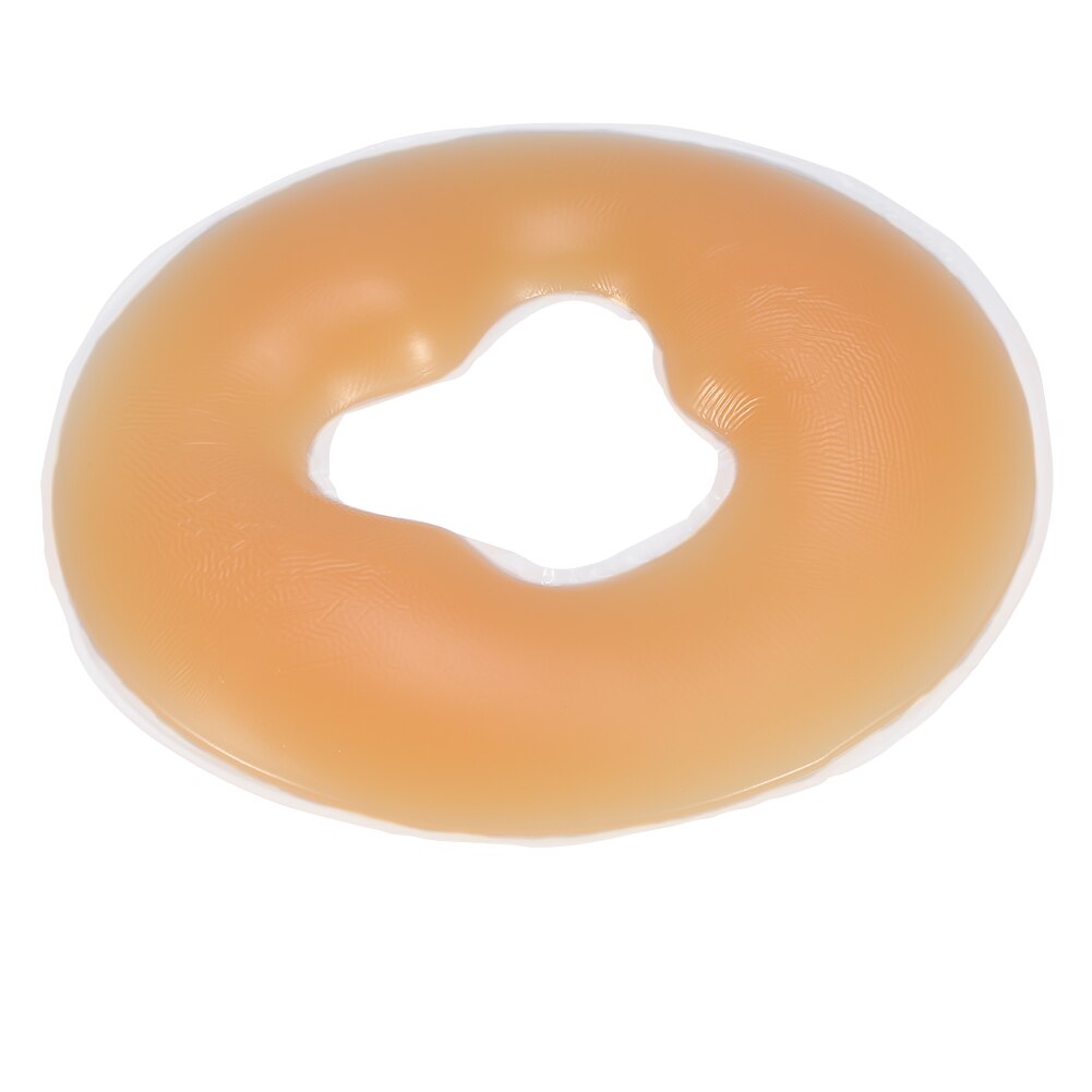 Silikon ansikts spa pute brettet helseomsorg myk gelpute u form ansiktshvile massasje overlegg vugge pute hode støtte