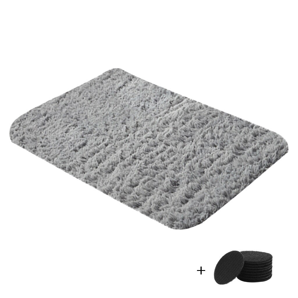 Tapis de bain antidérapant salle de bain tapis doux mémoire mousse tapis tapis de bain tapis chambre salle de bain tapis tapis cuisine toilette sol décor: F