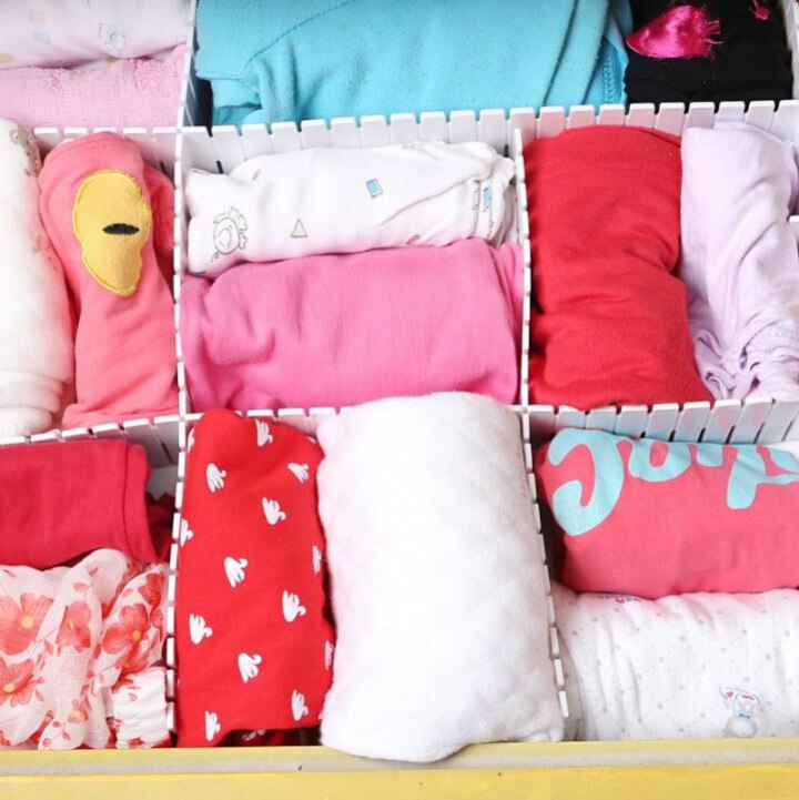 4 Pcs/lot Storage Drawer Organizer Home Kitchen Badroom Board Free Divider Makeup Tableware Storage Box