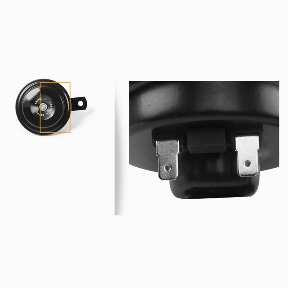 Bocina impermeable para motocicleta, bocina para Moto, 12V, ruidosa, 110db, ciclomotor, vehículo eléctrico, patinete, bocina de aire, claxon de Moto