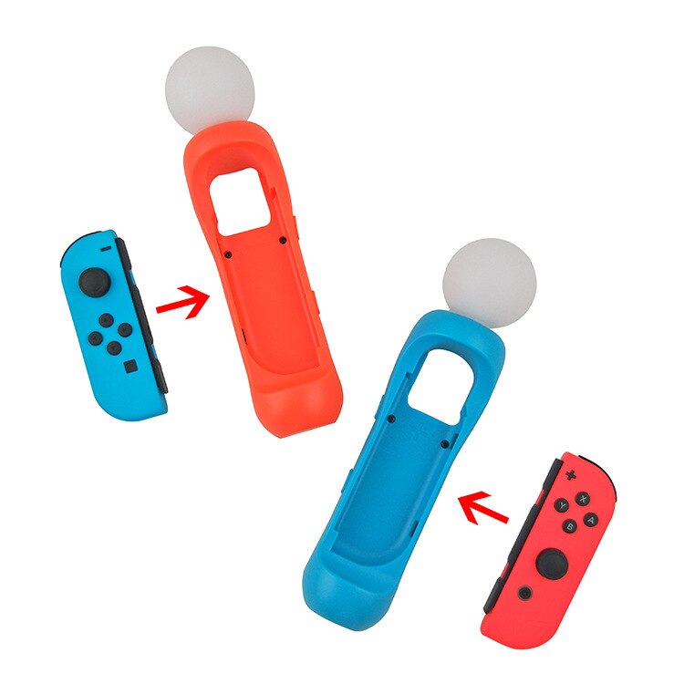 2 x Drumstick Game Handle Grip for Switch Joy-Con Controller