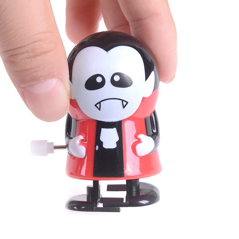 1 pieza mecánico juego educativo broma decoración Halloween reloj salto fantasma juguete 3,6*5,6 cm