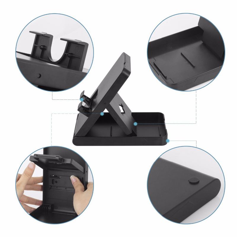 Anti-Slip Adjustable Foldable plastic Compact Bracket Play stand Stand Holder for Nintendo Nintendo Switch NX NX Console Control