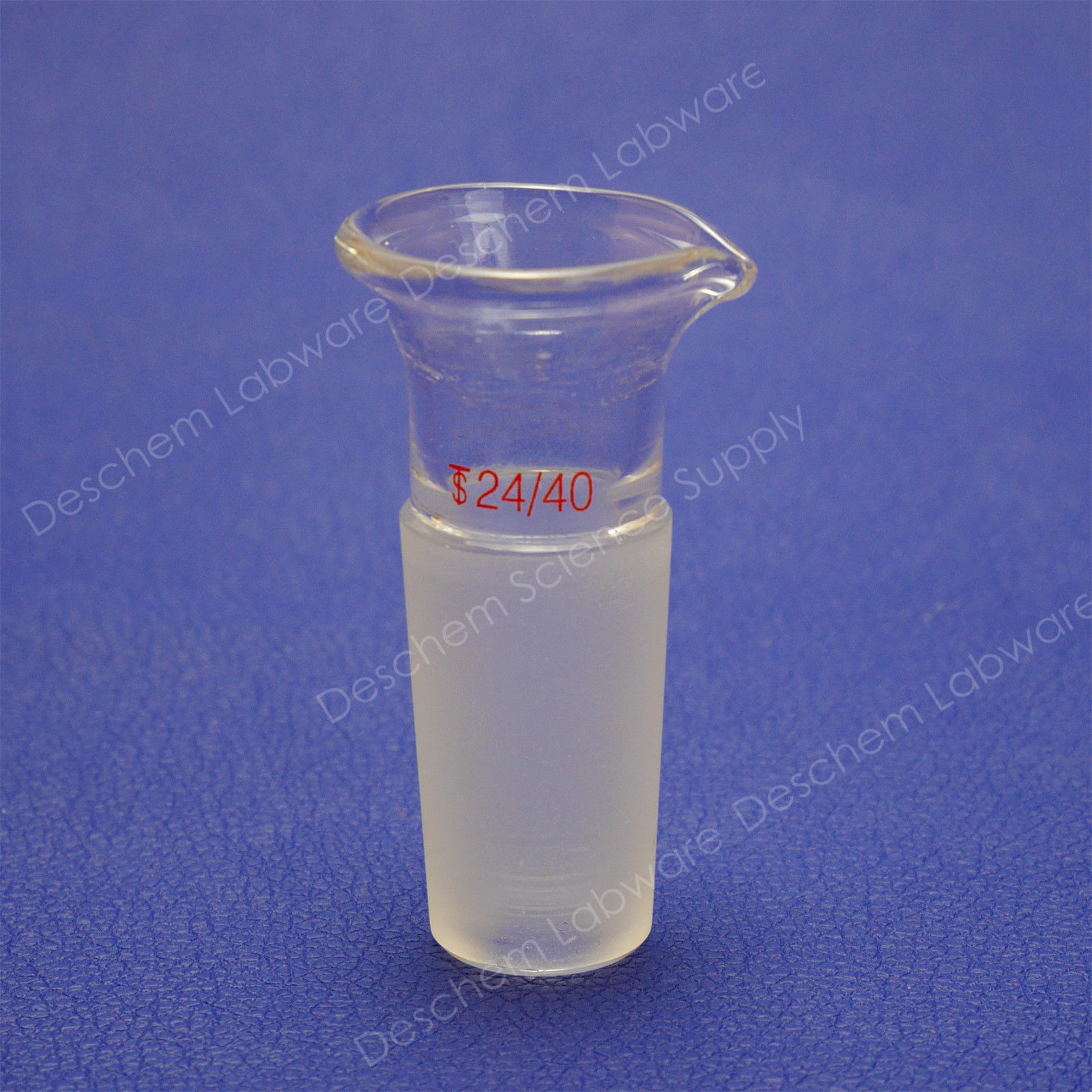 24/40,Liquid Pour Adapter Matching Flask,Glass Ground Joint,Lab Glassware