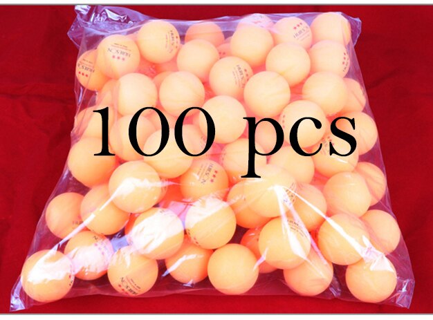 50/100pcs/pack 3-Star 40mm 2.8g Table Tennis Ping pong Ball White Orange Amateur Advanced Training competition Ball: Orange 100 pieces