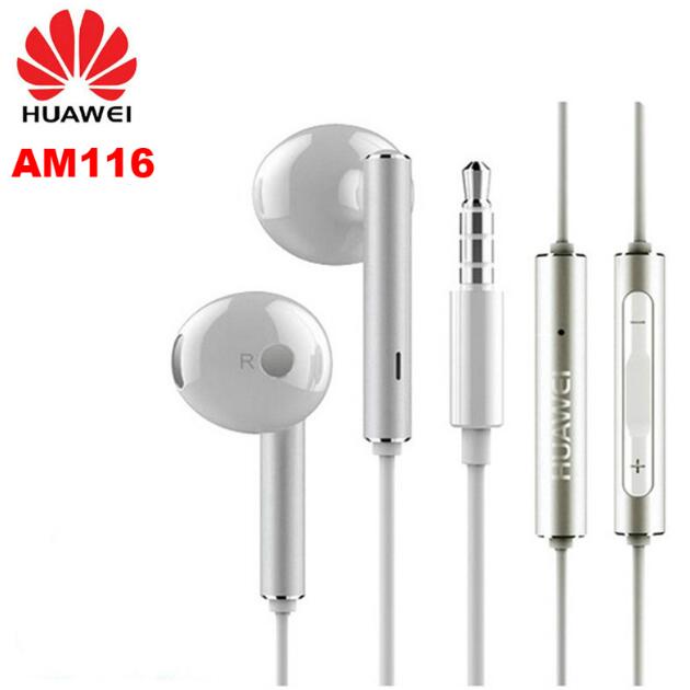 Huawei-auriculares Honor AM115 originales, cascos con conector de 3,5mm, con cable, para Huawei P10, P9, P8, Mate9, Honor 8: am116 no box